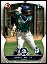 2023 Bowman 1st Edition #BPPF-28 Martin Gonzalez