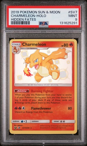 Charmeleon graded PSA 9 for sale on eBay