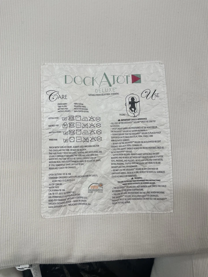 Tumbona bebé bebé DockATot Deluxe Plus Foto 2 de 3