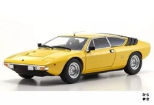 1/18 Scale Lamborghini Urraco Yellow Diecast Miniature Car Kyosho Detailed