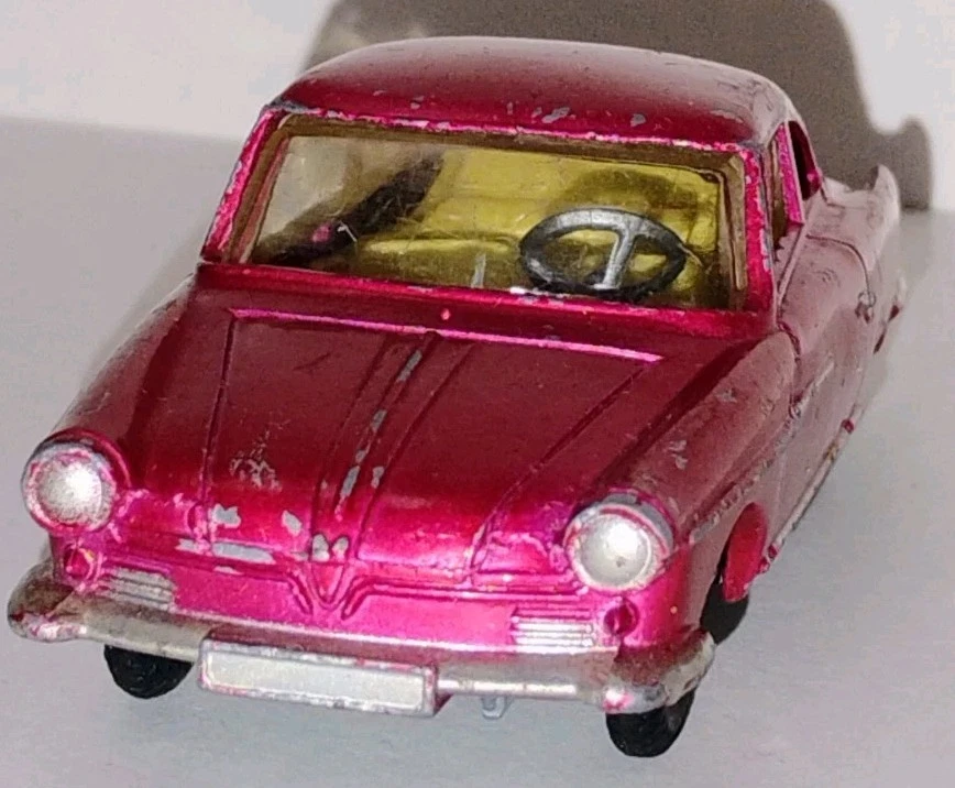 Vintage Corgi Toys NSU Sport-Prinz Mulberry Purple Great Britain 1962 Car Toy (C - Image 2 of 4