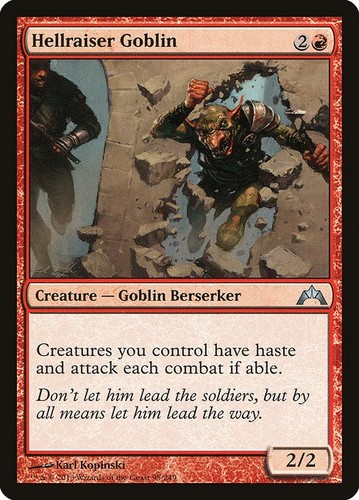 Hellraiser Goblin - GTC (Gatecrash) #95 MTG Magic The Gathering