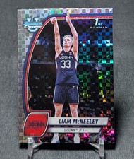 Liam Mcneeley 1st X-Fractor Rookie 2024-25 Bowman Chrome U University 52 Hornets