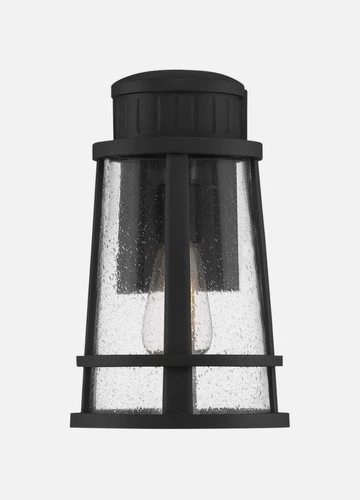 Quoizel Lighting 1 Light Outdoor Lantern Dunham 13 In Black DNM8408EK NEW - Picture 3 of 5