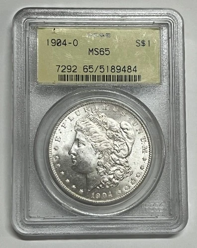 1904-O New Orleans Morgan Silver Dollar Brilliant Uncirculated NGC MS65
