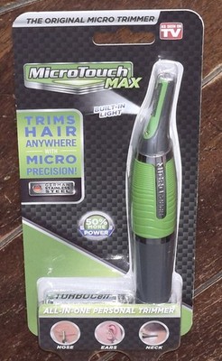 MicroTouch Max All-in-One Personal Trimmer: Nose, Ears & Neck!