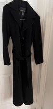 Warehouse Black Womens Coat, Size 10