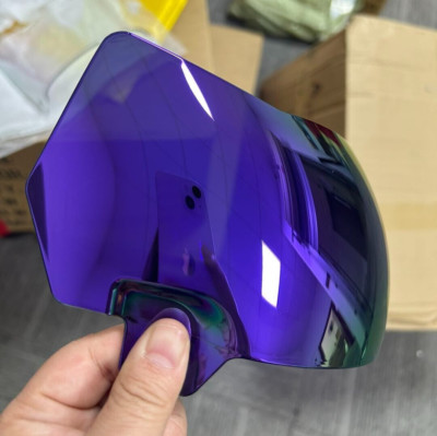 REVO PURPLE RAIN SPEED FLEX & F7 Full Size Football Helmet Oculus Visor  W/Clips