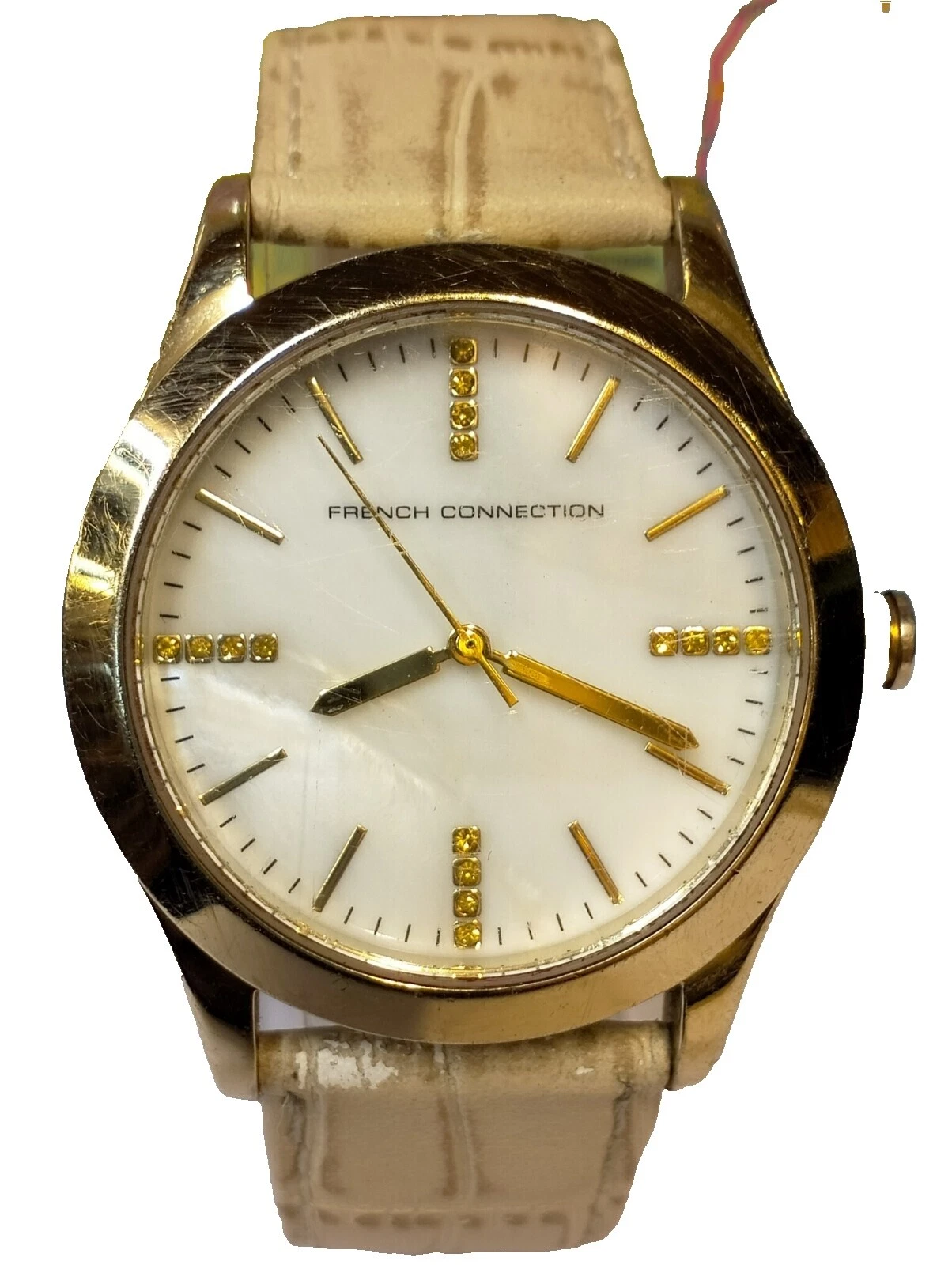 French Connection Stainless Steel Band Sport Wristwatches