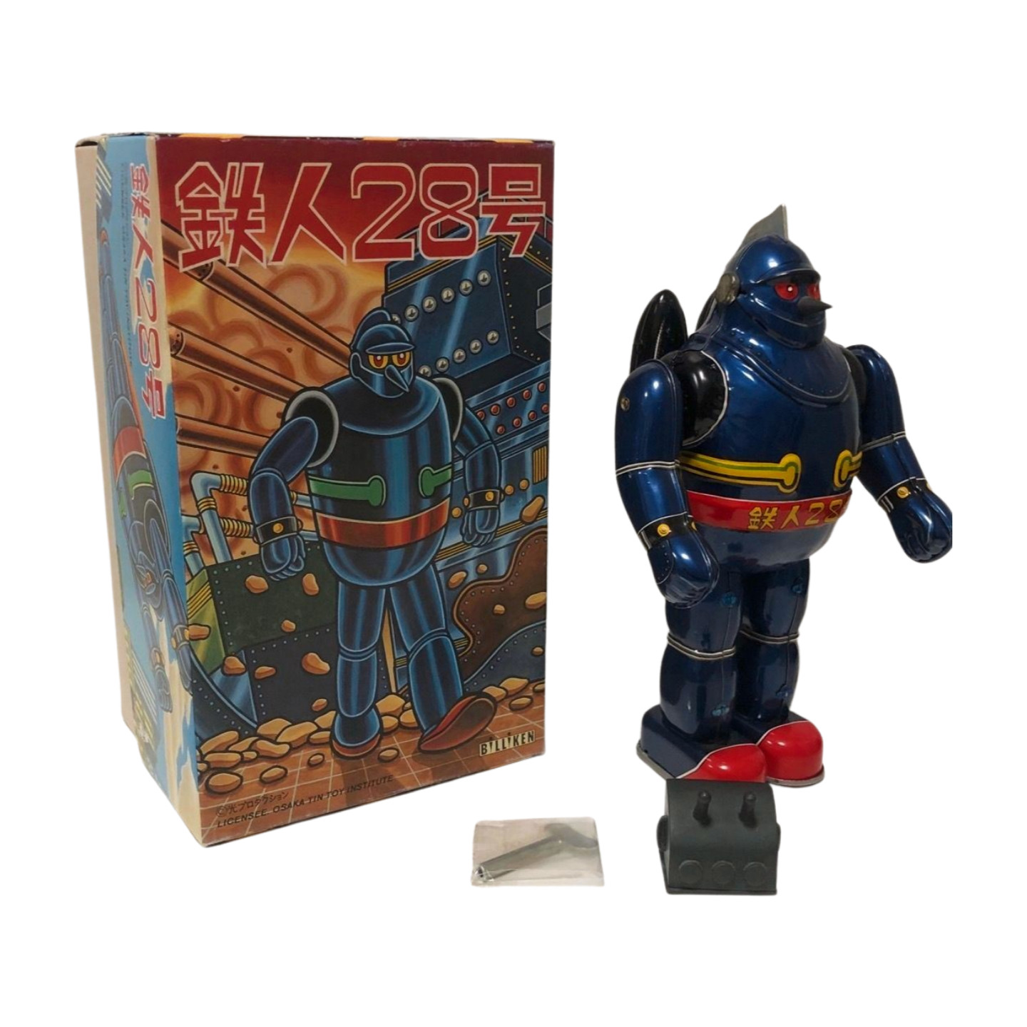 BILLKEN Tin Toy Robot フィギュア