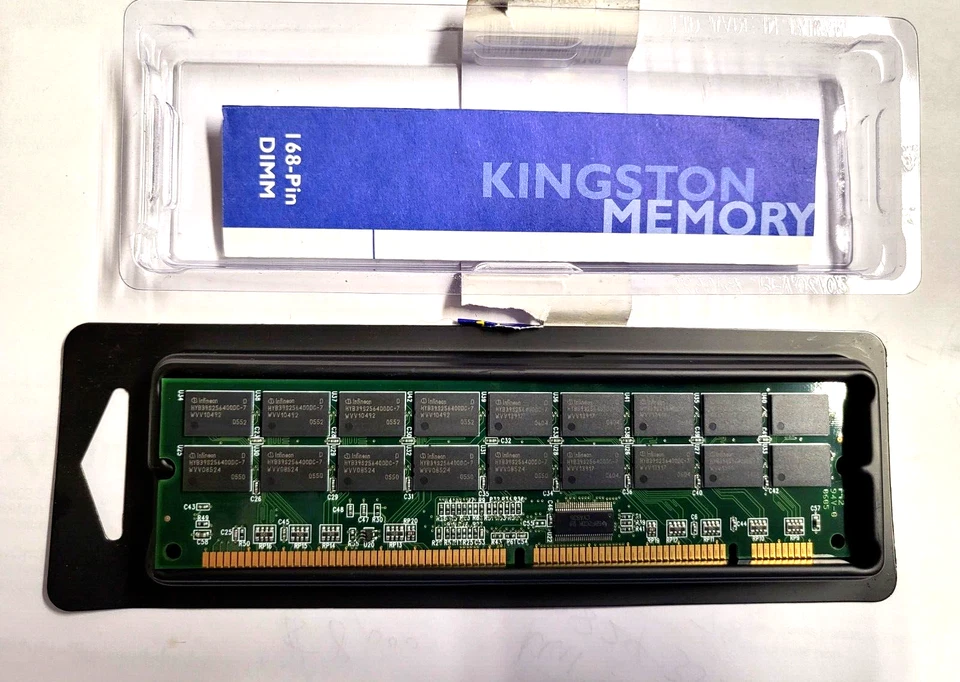 Genuine 512MB Kingston KTC-PRL133/512 PC-133 SDRAM Server ECC Memory Module - Image 2 of 2