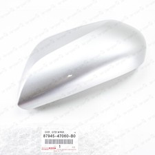 New Genuine Toyota 16-21 Prius Driver Mirror Cover Silver 1F7 87945-47060-B0