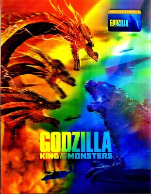 Godzilla King of the Monsters 3D Double Lenticular SteelBook
