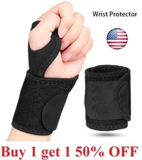 Wrist Brace Sports Band Wrap Protector  Adjustable Support Gym Strap Bandage