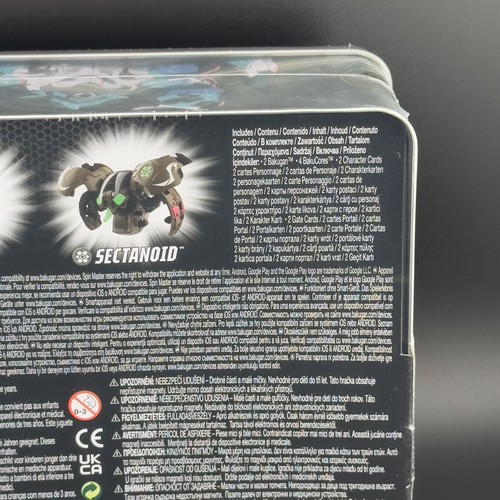 Lata Bakugan Baku-Tin - Sectanoid Premium Collectors con Mystery Bakugan NUEVO - Imagen 7 de 10