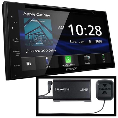Kenwood DDX5707S 6.8''AM FM CD/DVD Stereo Car Play Android Auto | SiriusXM Tuner