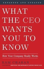 What the CEO Wants You To Know, Expanded a- 9780553417784, hardcover, Ram Charan
