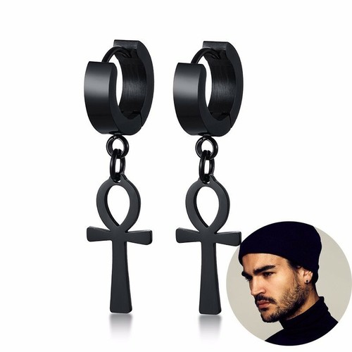 Ankh Earrings Egyptian Cross Jewelry 