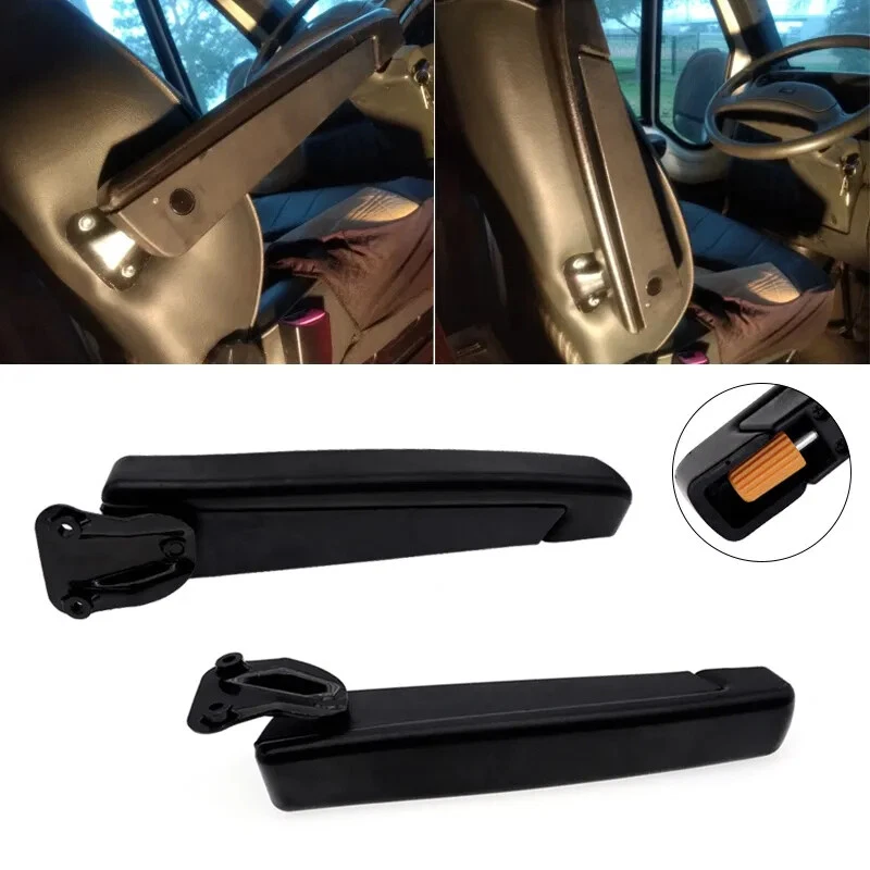 Universal Adjustable Car Seat Comfort Armrest Left + Right for RV Van Boat Truck Foto 2 de 4