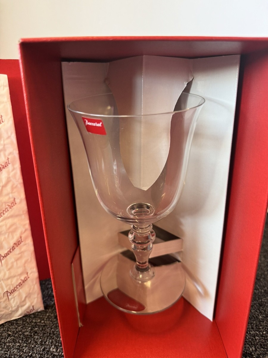 Baccarat VEGA 赤色 Baccarat Vega Red Wine Glass Crystal NEW Made in France | eBay