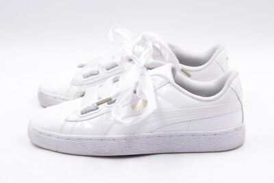Puma Womens Trainers EUR 37 UK 4 CM 23 White Casual Shoes