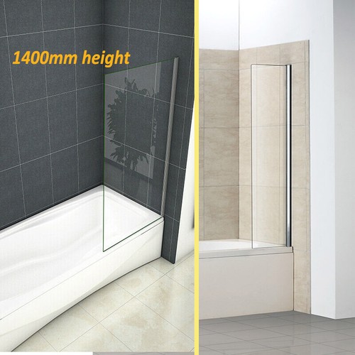 Fixed Bath Shower Screen Over Bath Square Cut 250 300 350 700