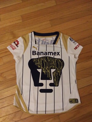 Pumas UNAM 2009-10 Puma Women's Soccer Jersey Size S