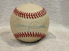 VINTAGE Gary Gaetti (Old Sig) AUTO'D OAL Baseball, 1987 Minnesota Twins, LOOK!!