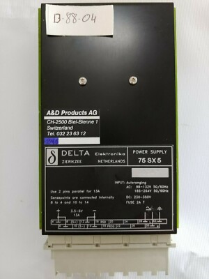 DELTA Elektronika POWER SUPPLY 75 SX 5 | eBay