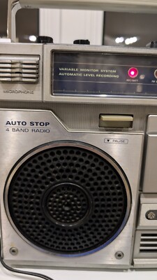 Sanyo M9921K 1982 Japan Casette player Radio | eBay