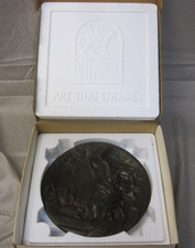 Bradford Exchange Rhodes Studios 1986 Moses and the Ten Commandments Art Plate