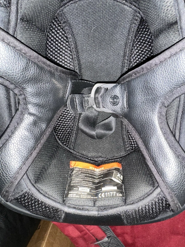 Sena Cavalry-CL-MB (PARA Par) X-SM/Medio Mate Negro Bluetooth, DOT Motocicleta. Foto 4 de 4