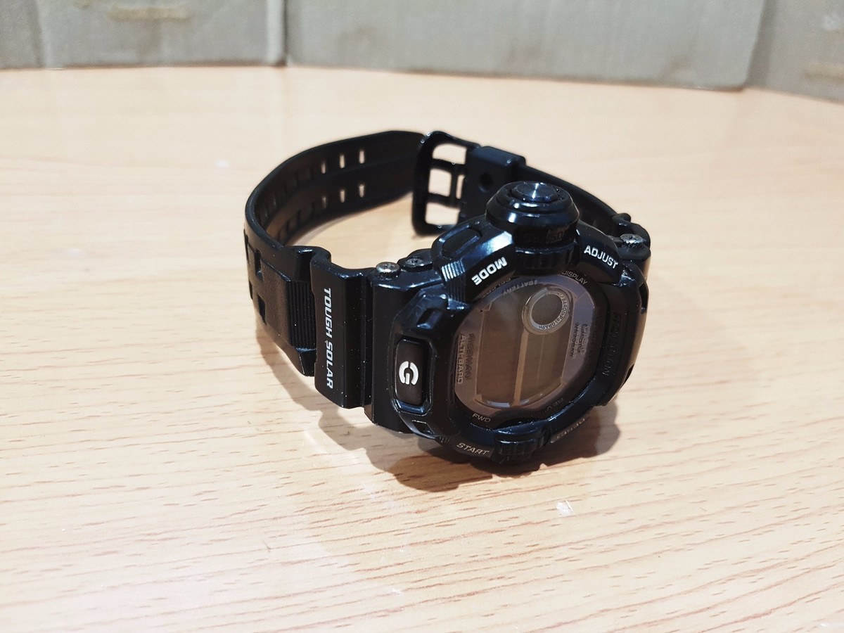 Vintage G-Shock G-9200BW Dragon Riseman All Black Edition Solar