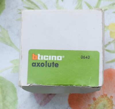 BTicino Axolute - Mecanismos Bticino - Mecanismos Eléctricos