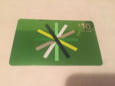 ITUNES Green Snowflake on Green 2007 Foil Gift Card 0 - NO VALUE