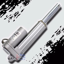 2pcs Heavy Duty 4" Linear Actuator Stroke 12V DC Pair Marine Built in Clutch USA