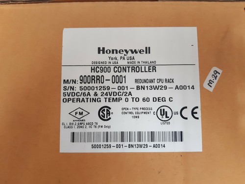 HONEYWELL HC900 Controller Rack 900RR0-0001 - Picture 7 of 7