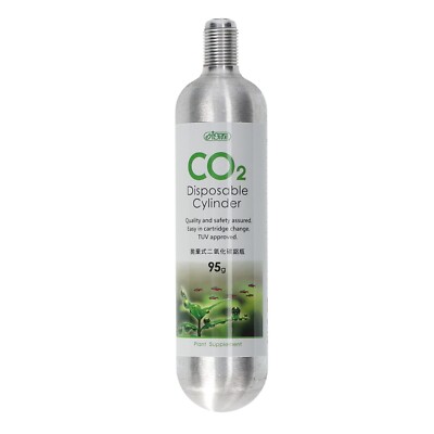 Einweg CO2 Zylinder 95g Kanister unter Druck Liquid CO2 Gepflanztes Aquarium
