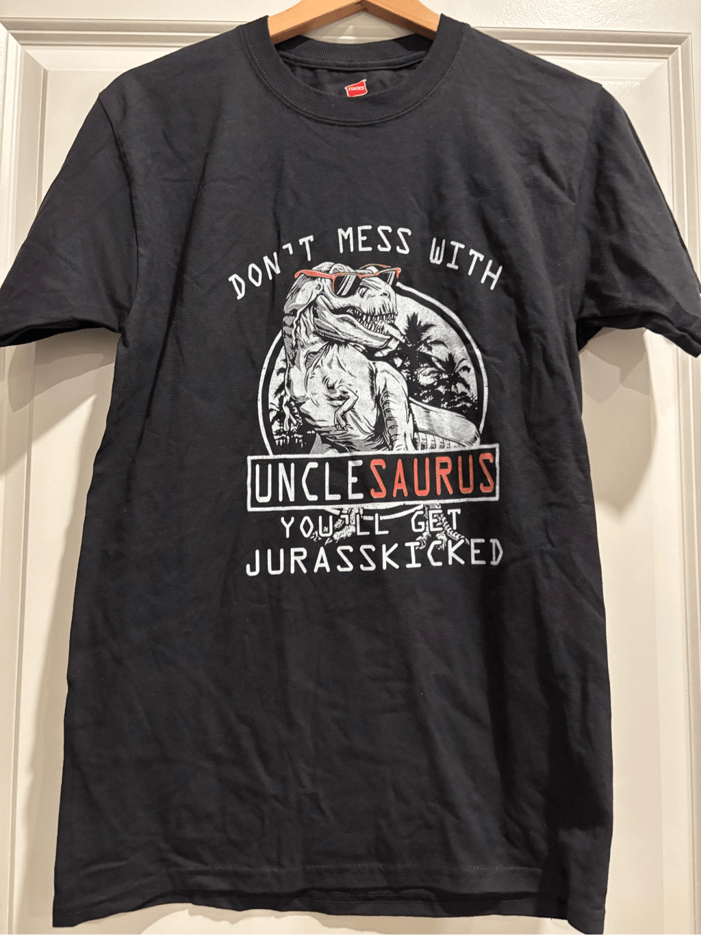 Unclesaurus Dino Don't Mess With Me T-Shirt Small