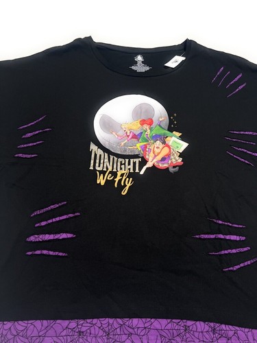 Disney Parks 2XL Halloween Hokuspokus "Heute Nacht fliegen wir" Sanderson SchwesterShirt - Bild 2 von 3