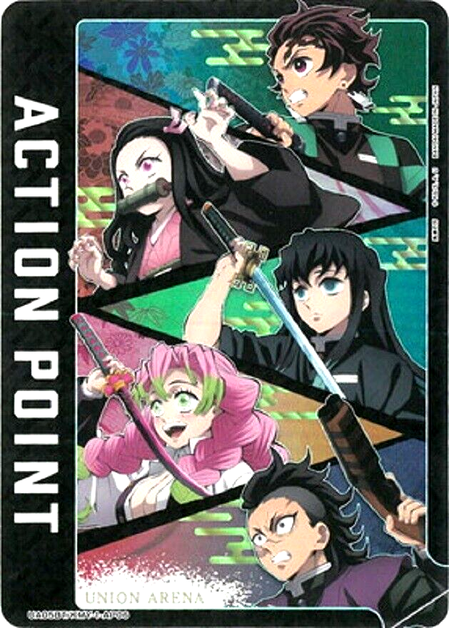 Union Arena Card Demon Slayer Action Point AP Rare Japanese Union Arena Card Demon Slayer Action Point AP Rare Japanese