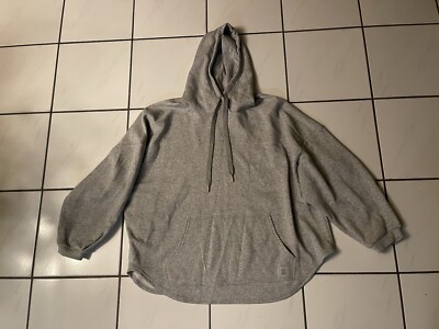 SAVAGE X FENTY Essential Oversized Hoodie Gray Size Large
