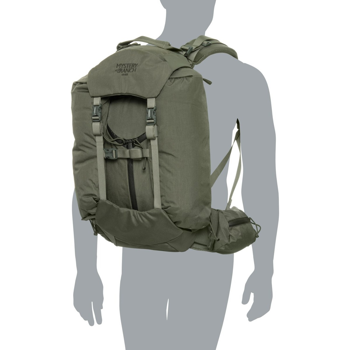 MYSTERY RANCH Divide Tri-Fold Day Hunt 25L Backpack | eBay