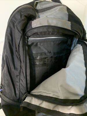 TIMBUK2 Backpack padded Laptop briefcase Bottle Opener Black And Blue | eBay
