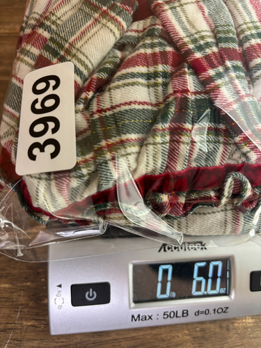 Tommy Bahama Skirt Girls 6 Red Plaid Flannel Full Holiday Lined Pull On - Picture 7 of 7