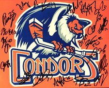 Bakersfield Condors 2023-24 autographed team photo