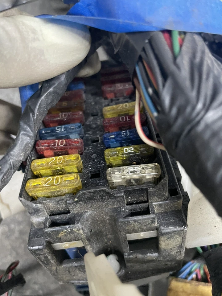 Arnés de cableado interior del tablero Nissan 240sx SE S14 1995 OEM Foto 3 de 4