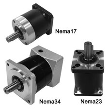 Nema17/23/34 Planetary Gearbox Speed Reducer Gear Head 5/10/20/30/40/50/100:1