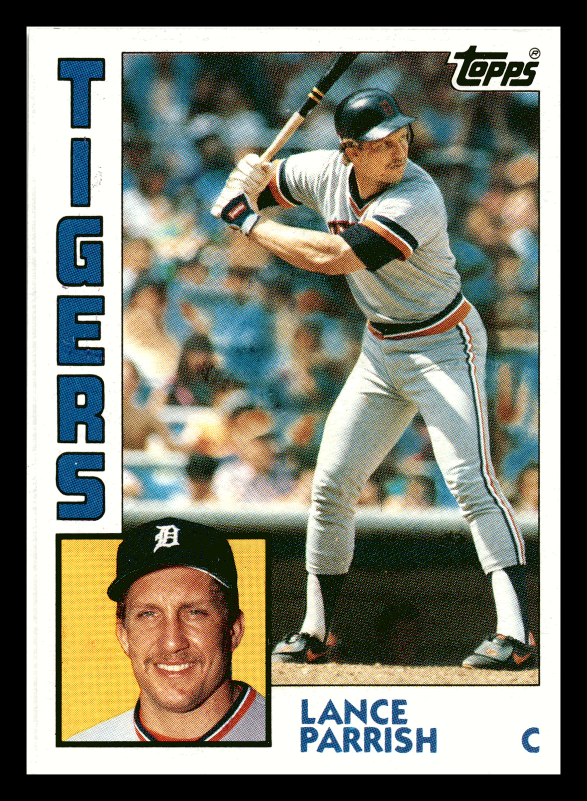 1984 Topps Lance Parrish  Detroit Tigers #640 NM-MINT
