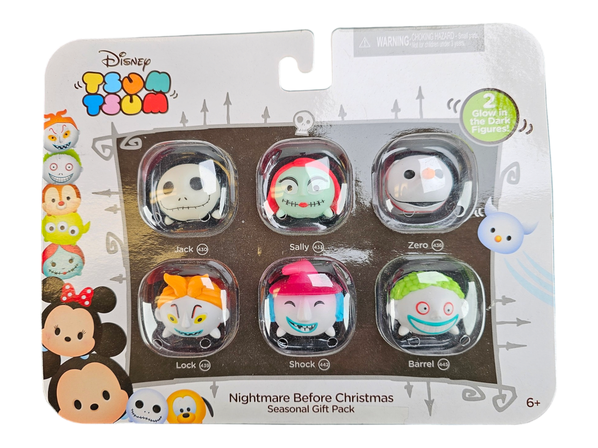 Nightmare Before Christmas Tsum Tsum Set Seasonal Gift Pack Disney